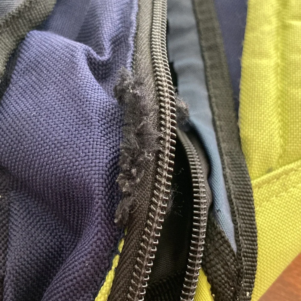 Target Technical Backpack 7+ Compartments Blue Green Pack Carryall Laptop Mesh
